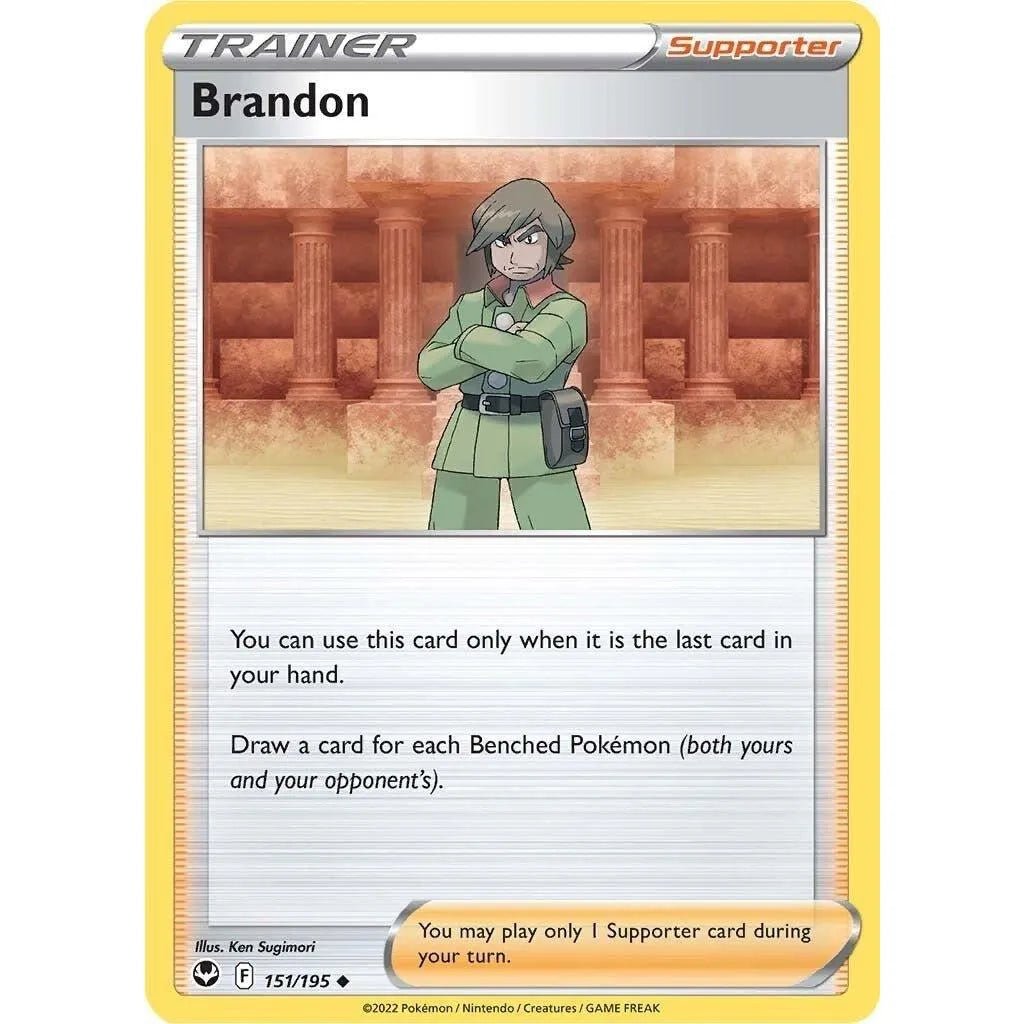 Brandon (151/195) (SWSH12: Silver Tempest) in Malta | LAB7