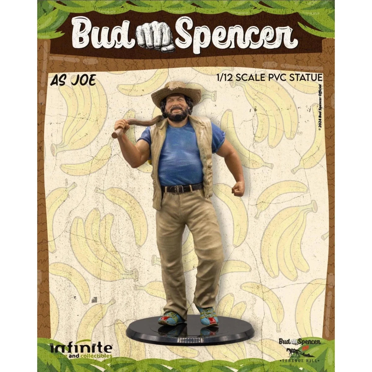 Bud Spencer As Banana Joe 1/12 PVC Statue in Malta | LAB7