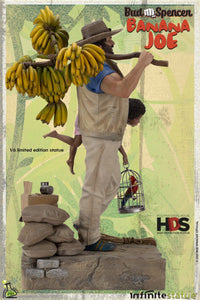 Bud Spencer As Banana Joe Old & Rare 1/6 Resin Statue by LAB7 Malta, Europe