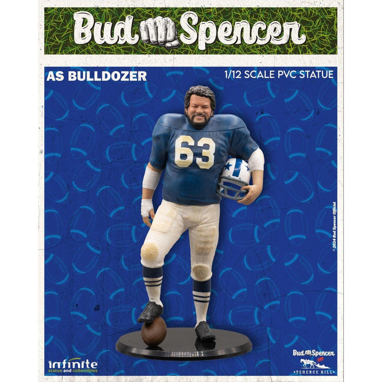 Bud Spencer As Bulldozer 1/12 PVC Statue in Malta | LAB7