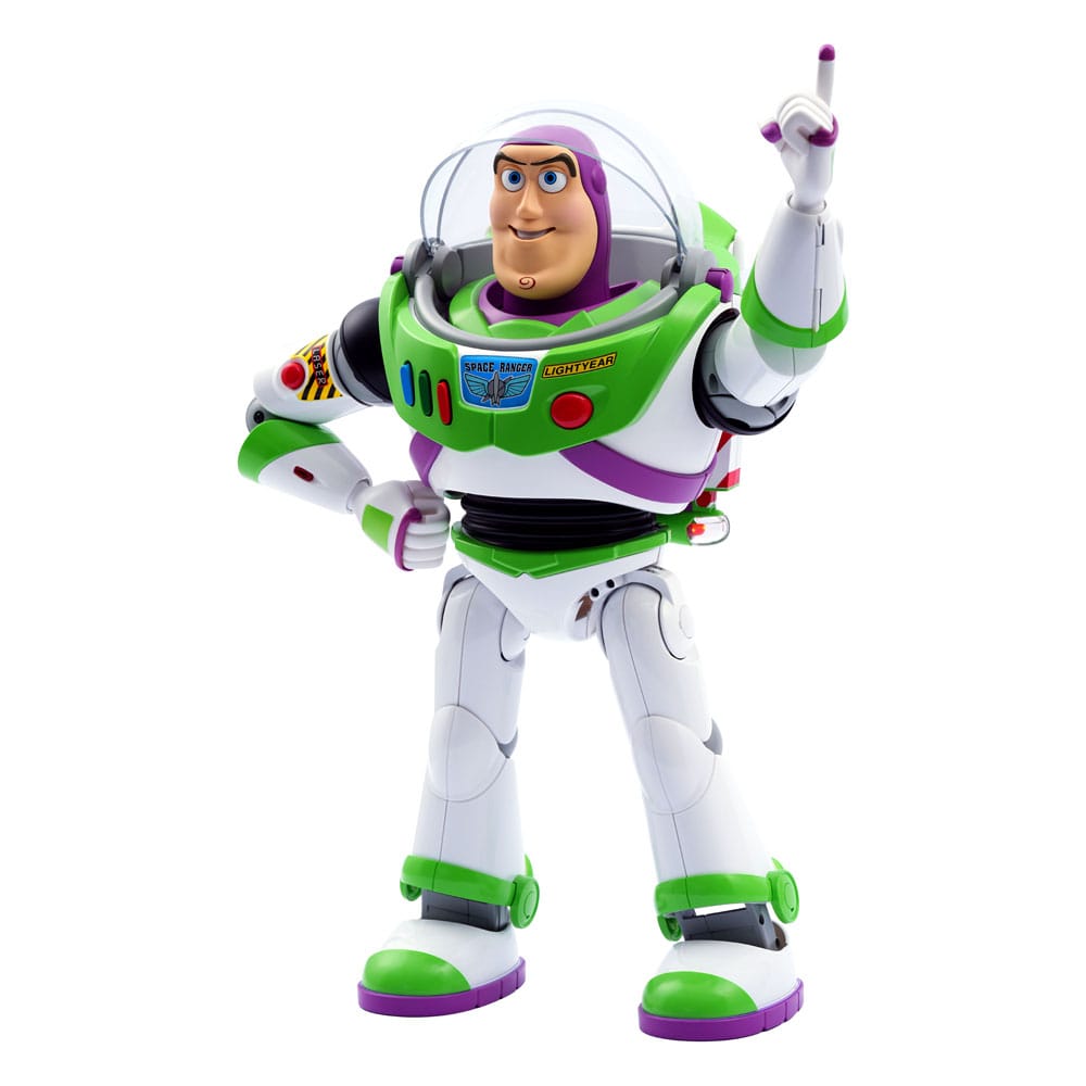 Buzz Lightyear Interactive Robot 37cm | Toy Story Action Figure by LAB7 Malta, Europe