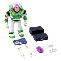 Buzz Lightyear Interactive Robot 37cm | Toy Story Action Figure by LAB7 Malta, Europe