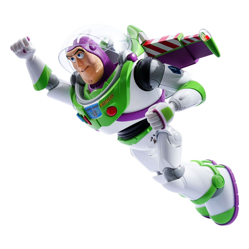 Buzz Lightyear Interactive Robot 37cm | Toy Story Action Figure by LAB7 Malta, Europe