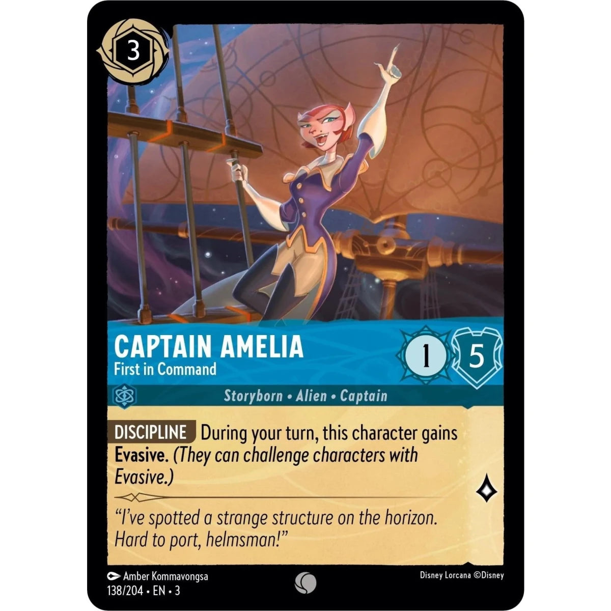 Captain Amelia - First in Command (138/204) (Into the Inklands) in Malta | LAB7