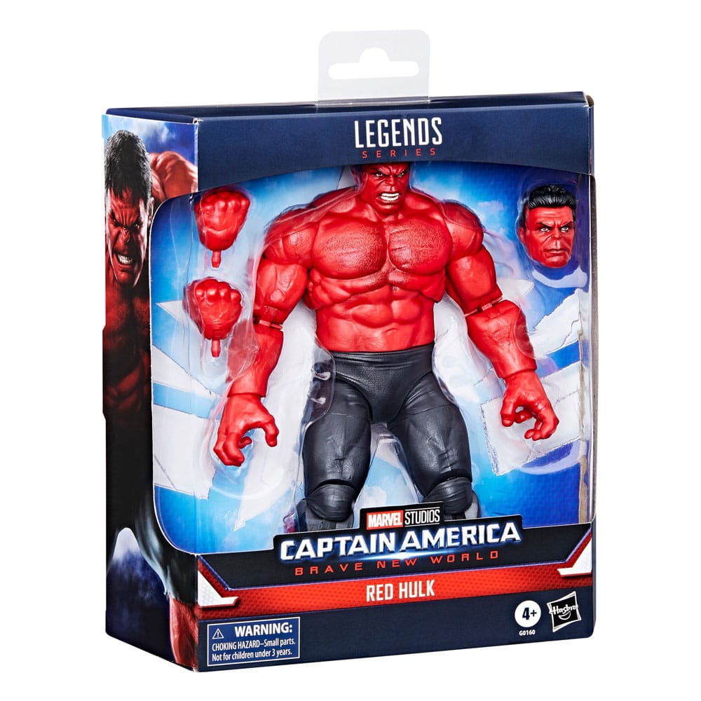 Captain America: Brave New World – Marvel Legends Red Hulk Action Figure 22cm by LAB7 Malta, Europe