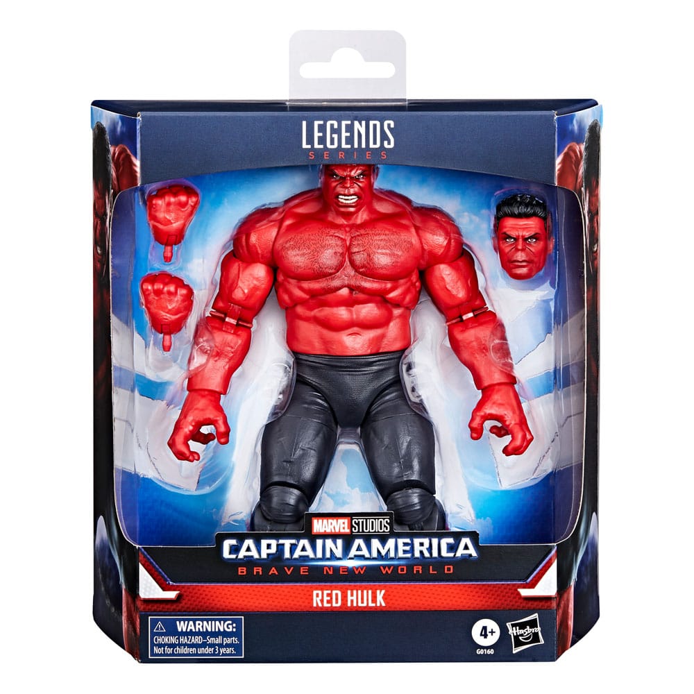 Captain America: Brave New World – Marvel Legends Red Hulk Action Figure 22cm by LAB7 Malta, Europe
