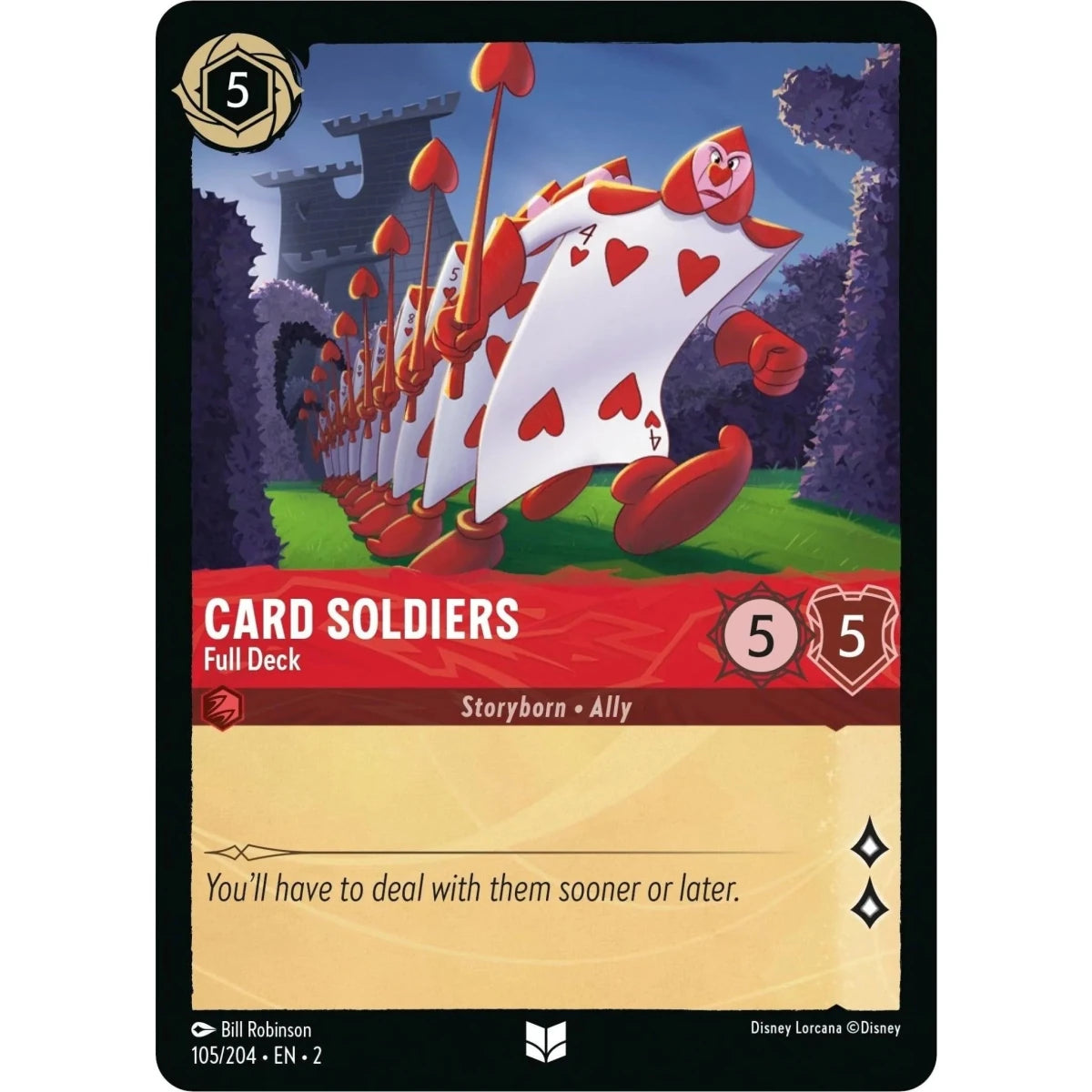 Card Soldiers - Full Deck (105/204) (Rise of the Floodborn) in Malta | LAB7