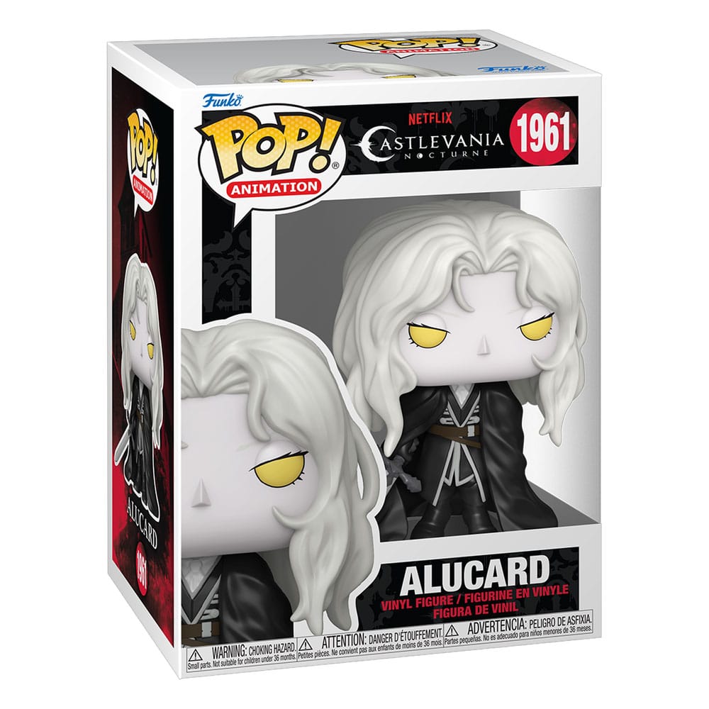 Castlevania Nocturne Pop! Alucard Vinyl Figure by LAB7 Malta, Europe