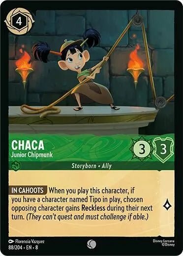 Chaca - Junior Chipmunk (88/204) (Reign of Jafar) in Malta | LAB7