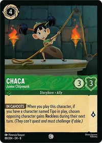 Chaca - Junior Chipmunk (88/204) (Reign of Jafar) in Malta | LAB7