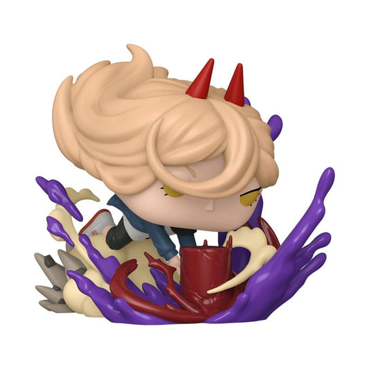 Funko - Chainsaw Man Deluxe POP! Figure Power with Blood Mallet