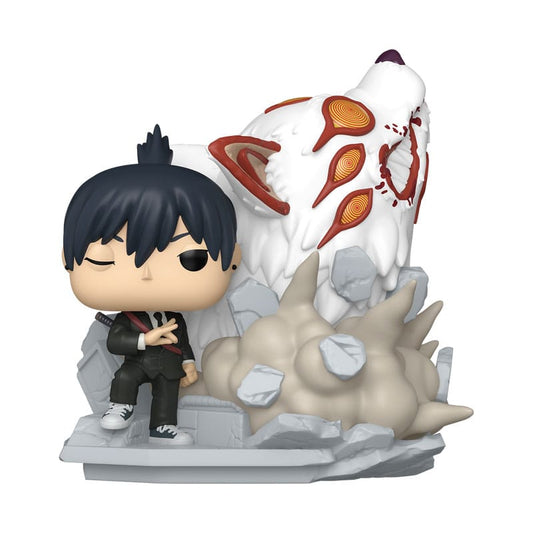 Funko - Chainsaw Man POP! Moments Aki with Fox Devil Vinyl Figure