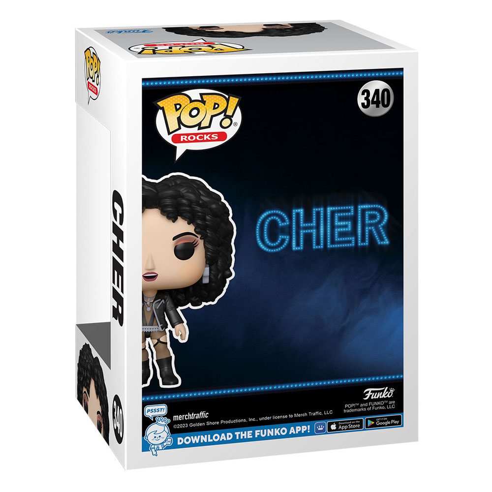 Cher POP! Rocks Vinyl Figure Turn Back Time 340 by LAB7 Malta, Europe