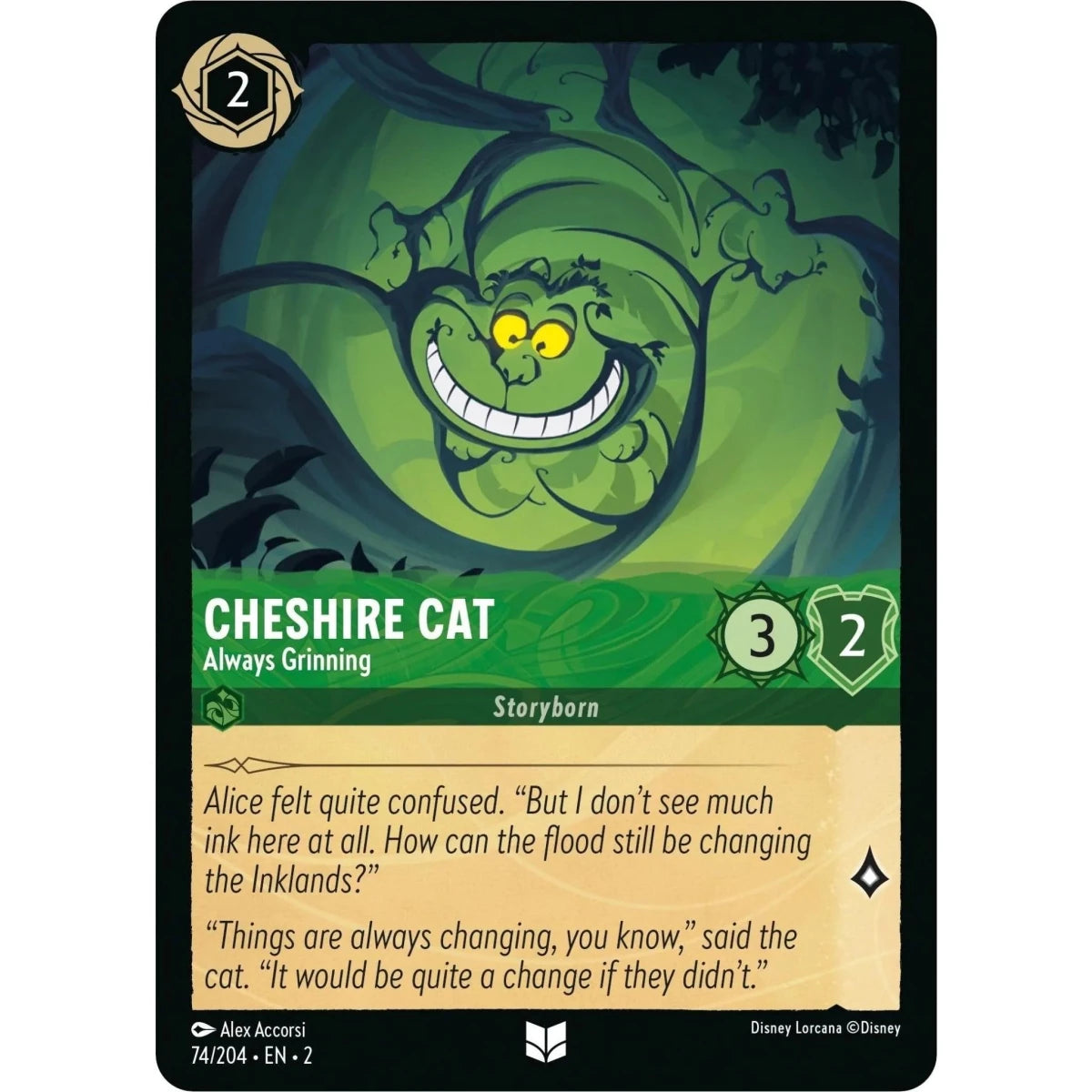 Cheshire Cat - Always Grinning (74/204) (Rise of the Floodborn) in Malta | LAB7