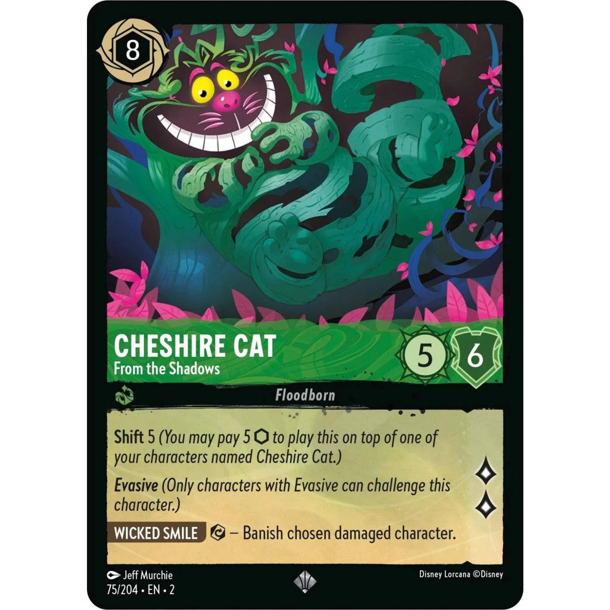 Cheshire Cat - From the Shadows (75/204) (Rise of the Floodborn) in Malta | LAB7