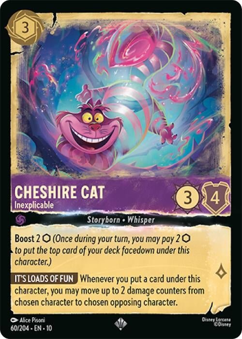 Cheshire Cat - Inexplicable (60/204) (Whispers in the Well) 8967918 by LAB7 Malta, Europe