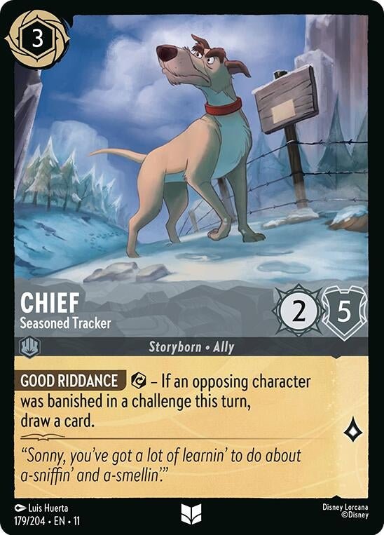 Chief - Seasoned Tracker (179/204) in Malta | LAB7