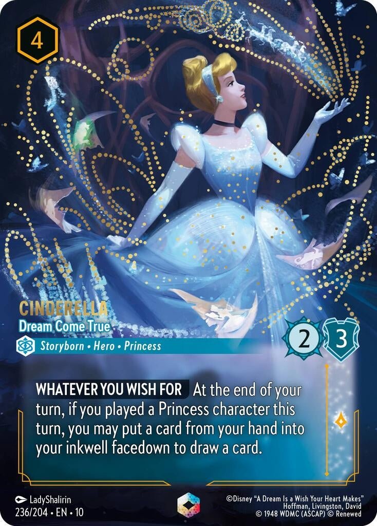 Cinderella - Dream Come True (Enchanted) (236/204) (Whispers in the Well) in Malta | LAB7