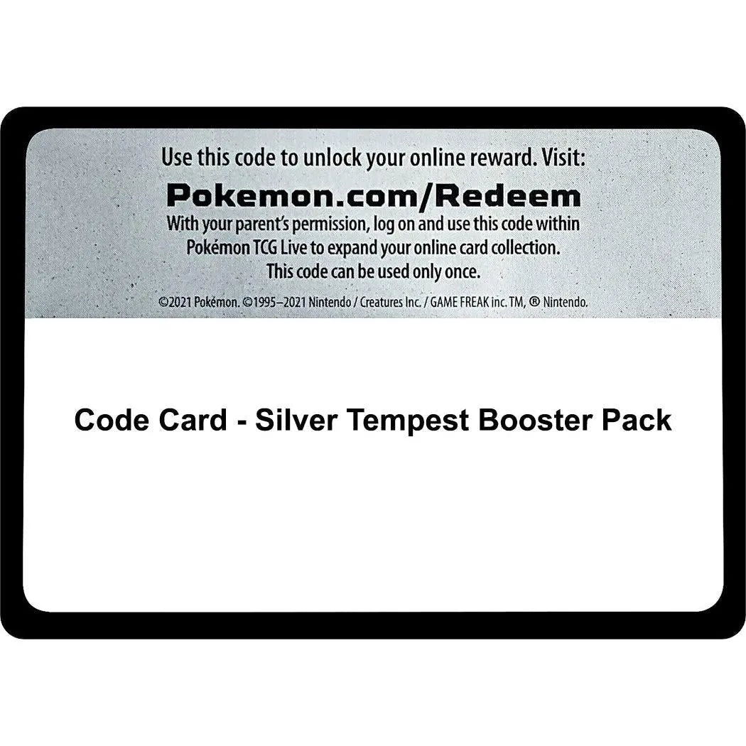 Code Card - Silver Tempest Booster Pack (SWSH12: Silver Tempest) in Malta | LAB7