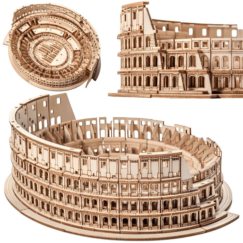 Colosseum 3D Wooden Puzzle Model in Malta | LAB7