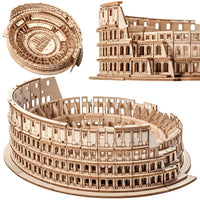 Colosseum 3D Wooden Puzzle Model in Malta | LAB7