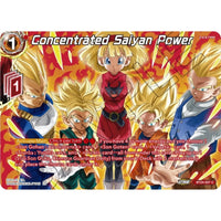 Concentrated Saiyan Power (Collector Booster Silver) (BT24-007) (Beyond Generations) in Malta | LAB7