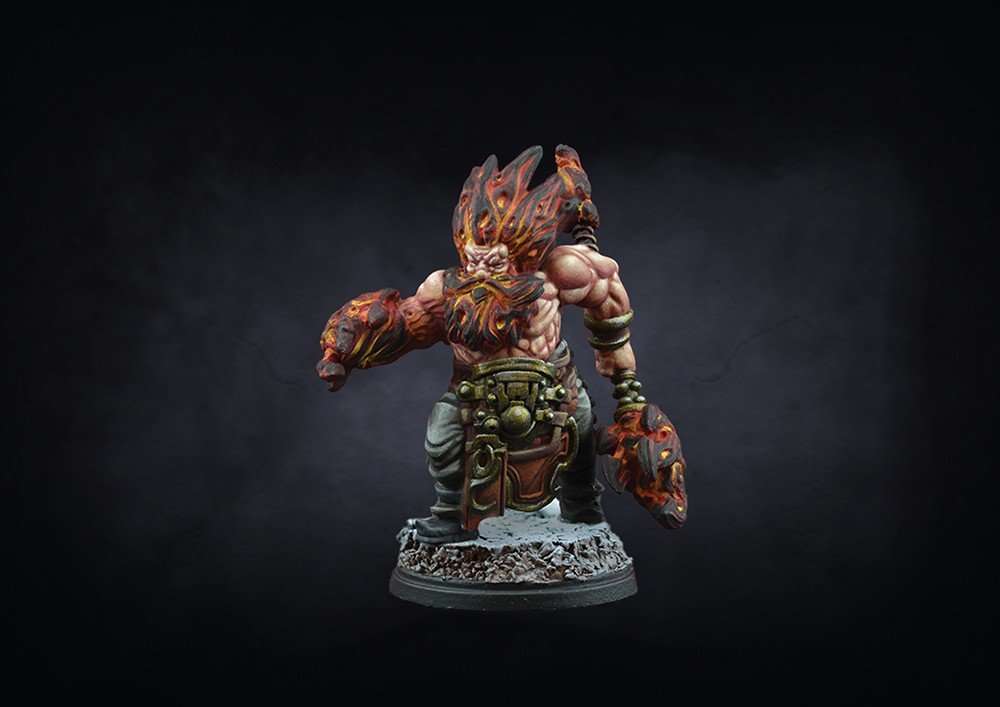 Conquest: The Last Argument of Kings Miniature Dweghom: Tempered Sorcerer by LAB7 Malta, Europe