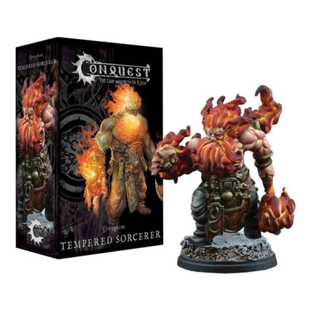 Conquest: The Last Argument of Kings Miniature Dweghom: Tempered Sorcerer by LAB7 Malta, Europe