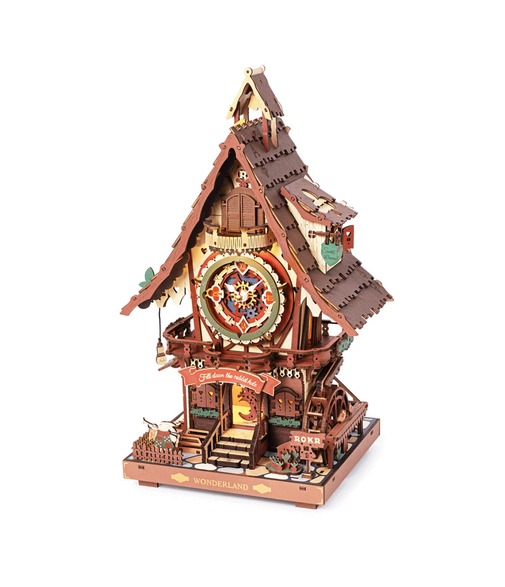 Cuckoo Clock Mechanical 3D Wooden Puzzle LC901C in Malta | LAB7