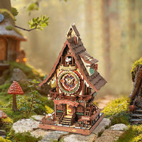 Cuckoo Clock Mechanical 3D Wooden Puzzle LC901C in Malta | LAB7