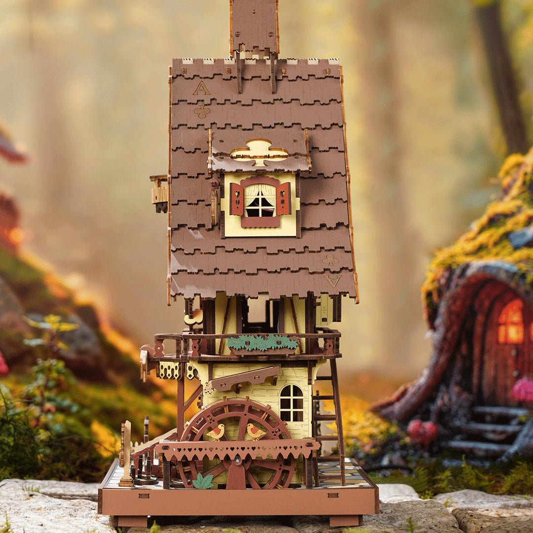 Cuckoo Clock Mechanical 3D Wooden Puzzle LC901C in Malta | LAB7