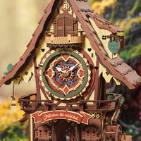 Cuckoo Clock Mechanical 3D Wooden Puzzle LC901C in Malta | LAB7