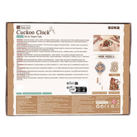 Cuckoo Clock Mechanical 3D Wooden Puzzle LC901C in Malta | LAB7