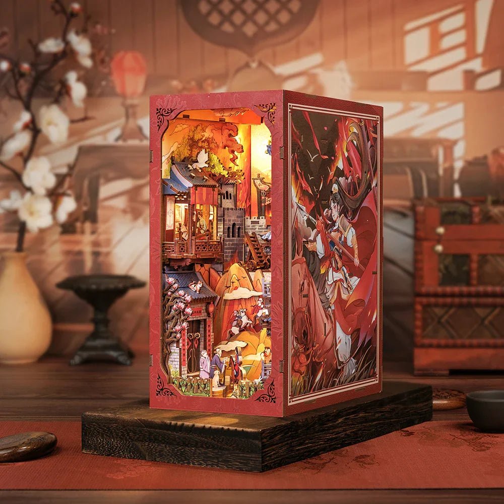Cutebee The Legend of Mulan DIY Book Nook Kit with LED Light in Malta | LAB7