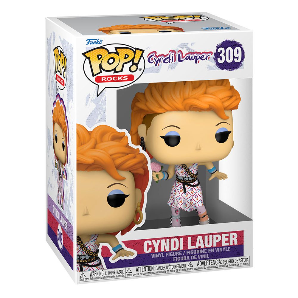 Cyndi Lauper POP! Rocks Vinyl Figure 309 by LAB7 Malta, Europe