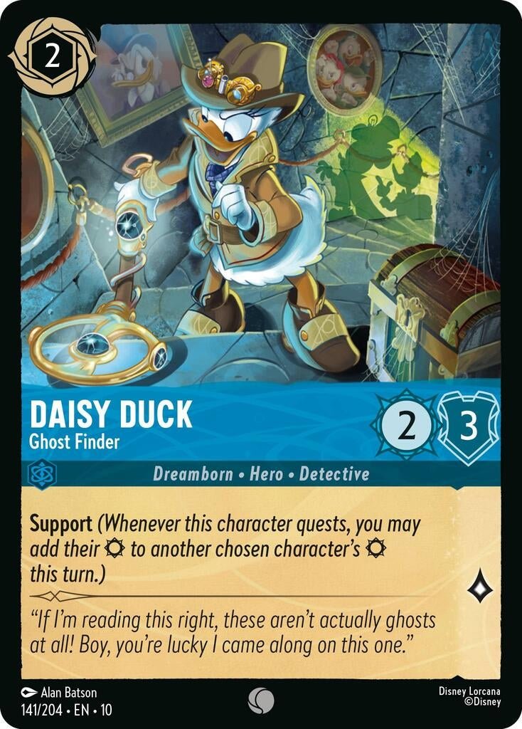 Daisy Duck - Ghost Finder (141/204) (Whispers in the Well) by LAB7 Malta, Europe