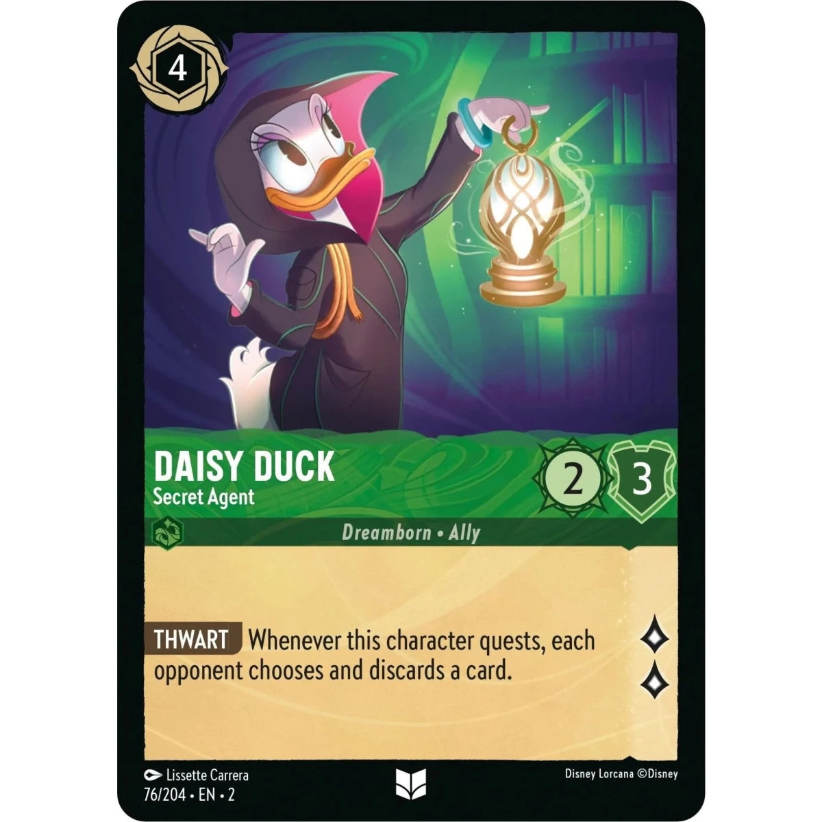 Daisy Duck - Secret Agent (76/204) (Rise of the Floodborn) in Malta | LAB7