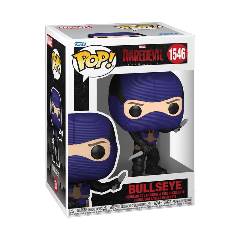 Daredevil: Born Again POP! Marvel Bullseye Vinyl Figure by LAB7 Malta, Europe