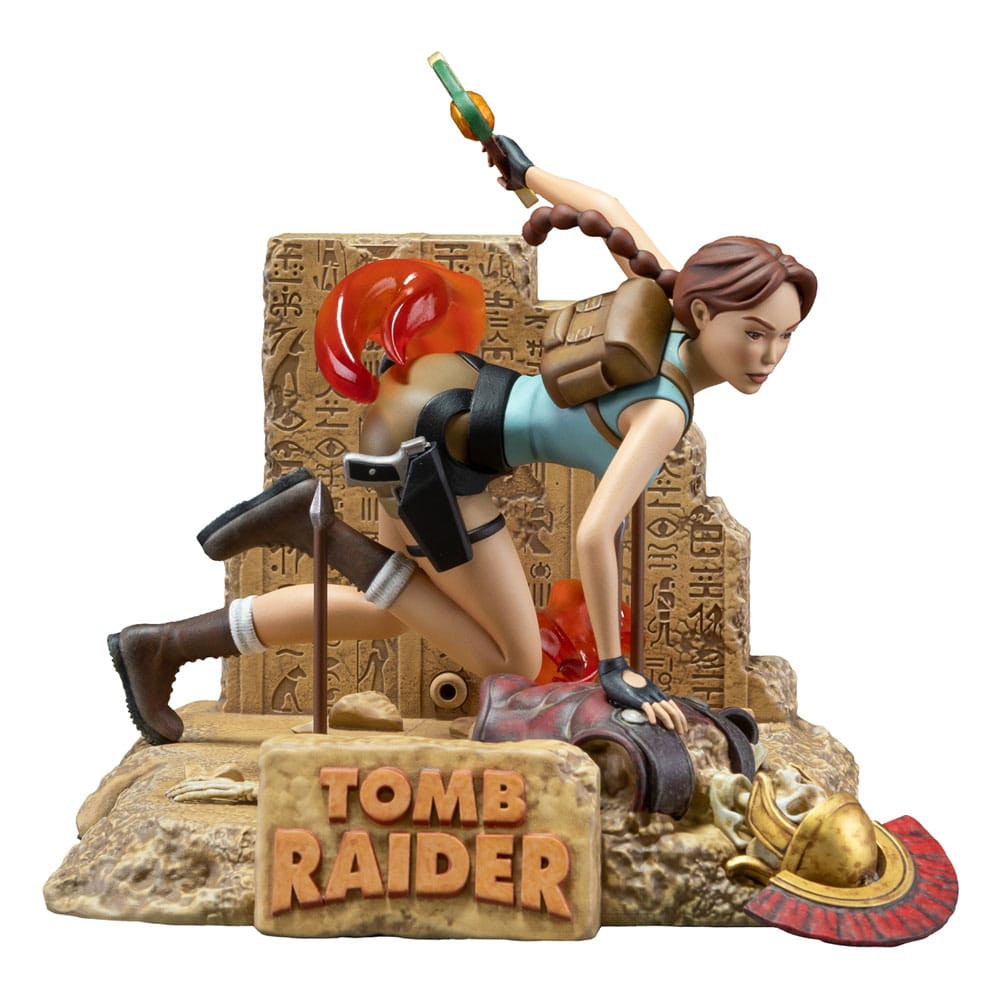 Dark Horse Tomb Raider Lara Croft 1996 PVC Statue 17cm – Classic Edition by LAB7 Malta, Europe