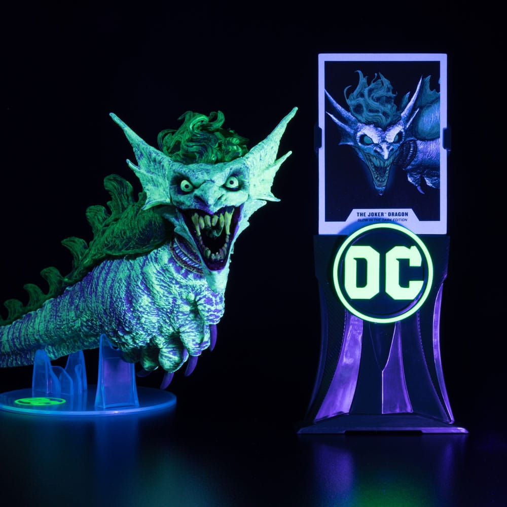 Dark Nights: Metal DC Multiverse Action Figure – The Joker Dragon Glow in the Dark Edition (25 cm) - Gold Label by LAB7 Malta