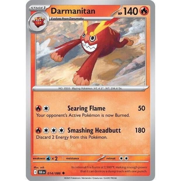 Darmanitan (014/086) (SV: Black Bolt) in Malta | LAB7