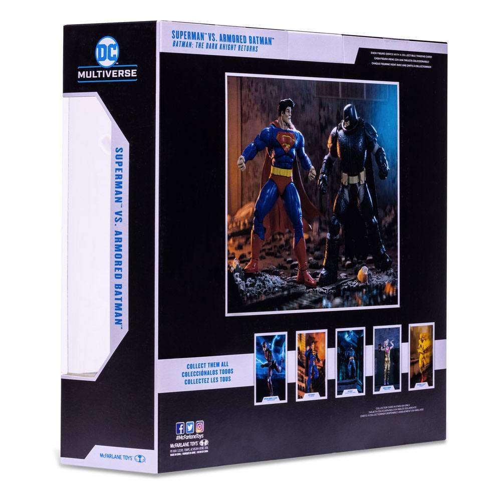 DC Action Figure Collector Multipack Superman vs. Armored Batman 18 cm by LAB7 Malta, Europe