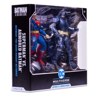 DC Action Figure Collector Multipack Superman vs. Armored Batman 18 cm by LAB7 Malta, Europe