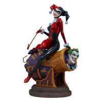 DC Comics Diorama Harley Quinn and The Joker 35 cm by LAB7 Malta, Europe
