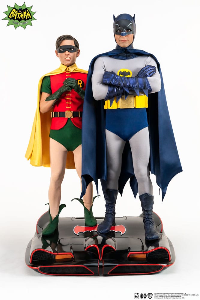 DC Comics Diorama Statue 1/4 Batman & Robin 1966 by LAB7 Malta, Europe