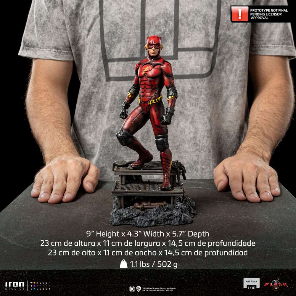 DC Comics The Flash Movie Art Scale Statue 1/10 The Flash (Alt. Version) 23 cm by LAB7 Malta, Europe