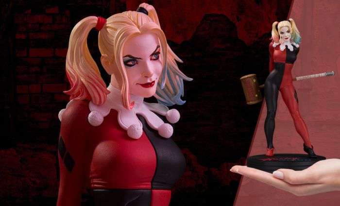 DC Cover Girls - Harley Quinn 1/8th Scale Statue by Frank Cho by LAB7 Malta, Europe