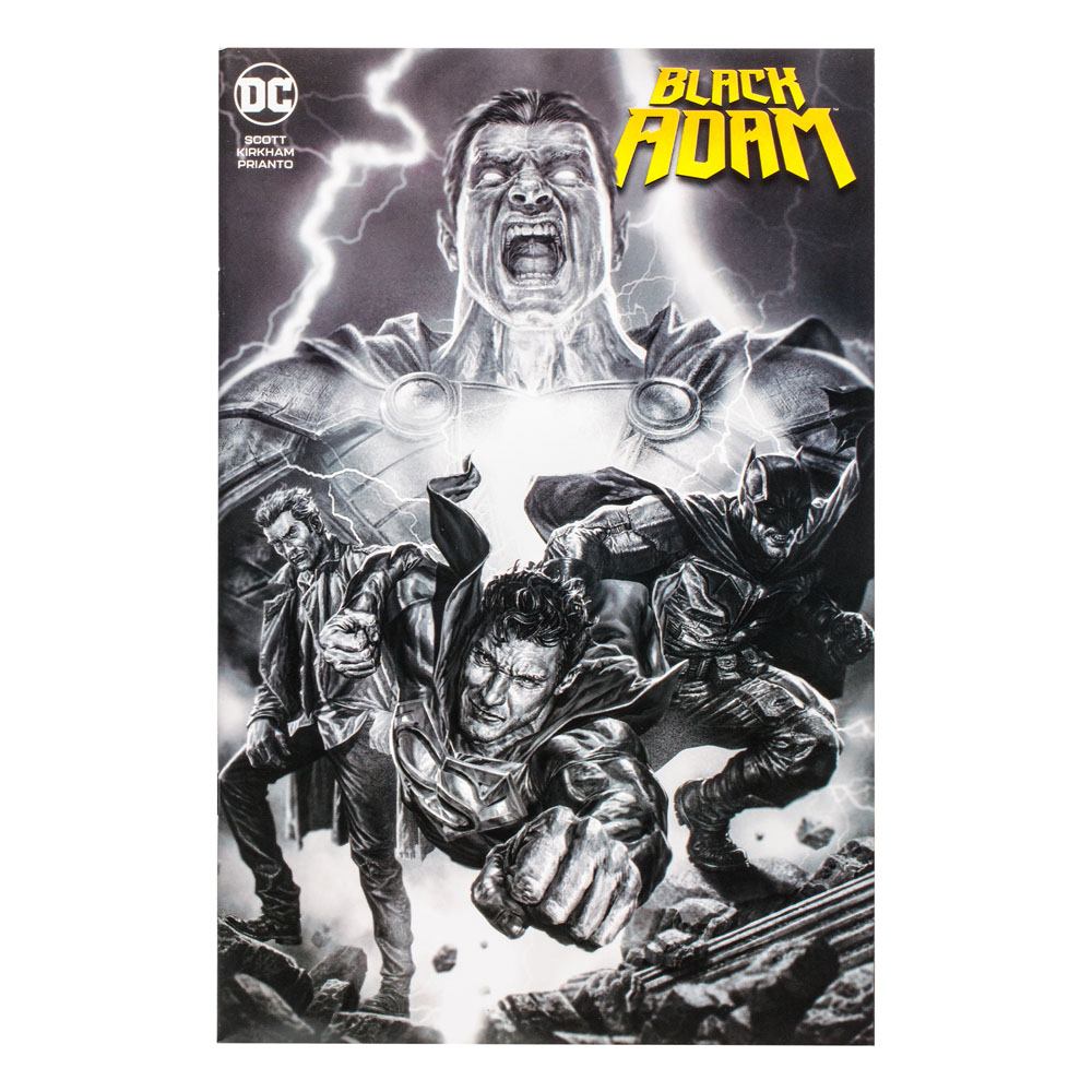 DC Direct Action Figure Black Adam Batman Line Art Variant SDCC by LAB7 Malta, Europe