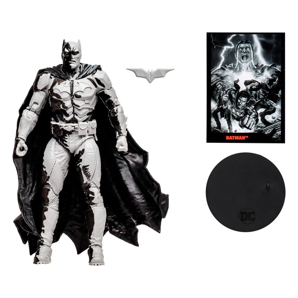 DC Direct Action Figure Black Adam Batman Line Art Variant SDCC by LAB7 Malta, Europe