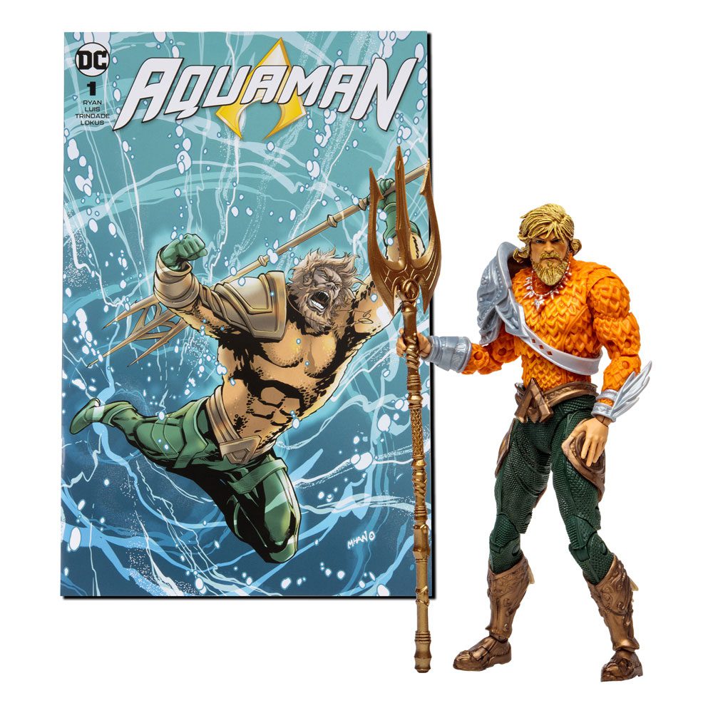DC Direct Page Punchers Action Figure Aquaman (Aquaman) 18 cm by LAB7 Malta, Europe